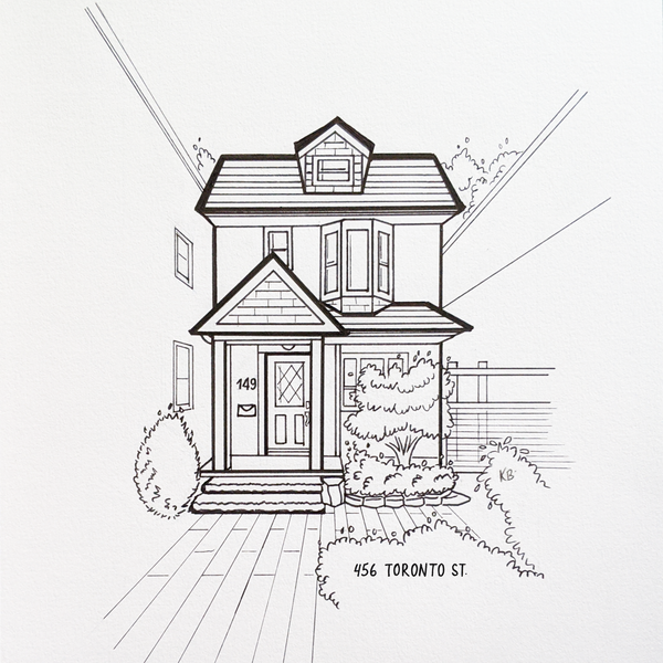 Custom House Portrait