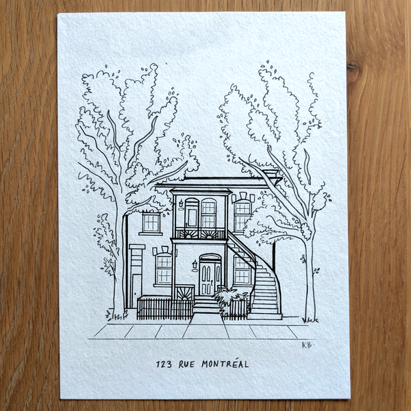 Custom House Portrait