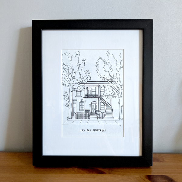 Custom House Portrait