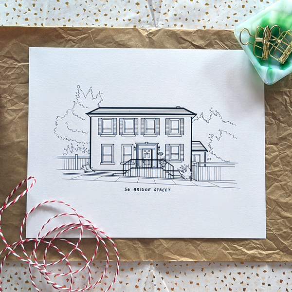 Custom House Portrait